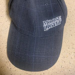Moose Light Plaid Hat